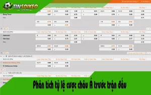 kèo châu á trước trận